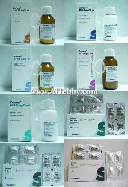 كيورام اقراص مضاد حيوي Curam Tablets