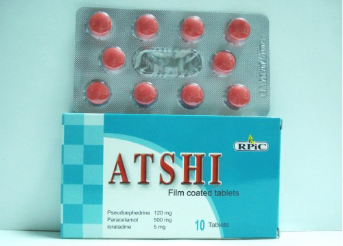 أتشى أقراص مسكن ومضاد للحساسية Atshi Tablets