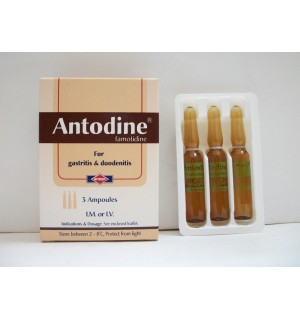 دواء انتودين امبول للحموضة وإلتهابات قرحه المعده Antodine amp