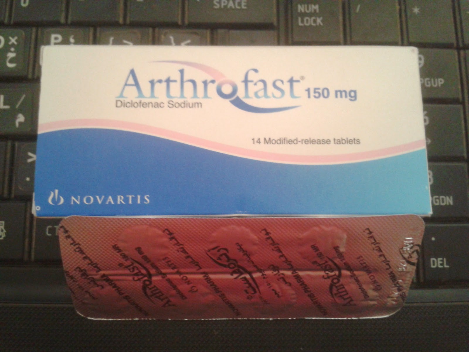 ارثروفاست اقراص مضاد للإلتهابات وللروماتيزم Arthrofast Tablet