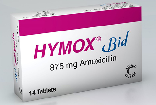 كبسولات هايموكس مضاد حيوى لعلاج الالتهابات البيكتيرية Hymox Capsules