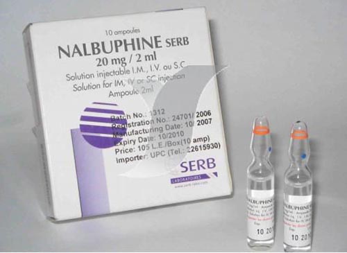 حقن نالبوفين أمبولات مسكن قوي للآلام Nalbuphine Ampoules