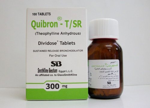 كيبرون تى اس ار أقراص موسع للشعب الهوائية Quibron T SR Tablets