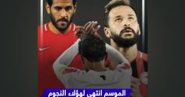 الموسم انتهى لهؤلاء النجوم بالدورى المصرى (فيديو)   حصري على لحظات